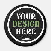 individuell, einzigartig, elegant & minimalistisch magnet (Vorne)