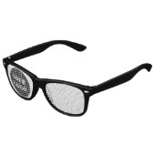 individuell, einzigartig, elegant & minimalistisch partybrille (Schrägansicht)