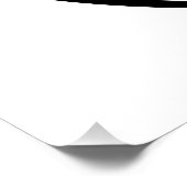 individuell, einzigartig, elegant & minimalistisch poster (Ecke)