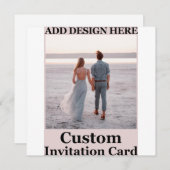 Individuell, elegant, kühl und raffiniert save the date (Vorne/Hinten)