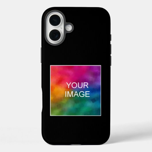 Individuell elegante, moderne, einfache Vorlage Case-Mate iPhone Hülle (Rückseite)