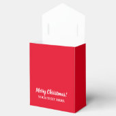 Individuell elegante Weihnachtsfeier Geschenkschachtel (Geöffnet)