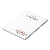 Individuell farbige Kommunikation Notizblock (Rotiert)