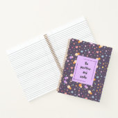 Individuell farbiges Polka-Notebook Notizblock (Innenseite)