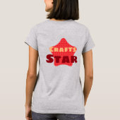 Individuell gefertigte Heimwerker Kochen NähStar T-Shirt (Rückseite)