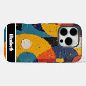 Individuell gestaltbare Abstrakte Telefonabdeckung Case-Mate iPhone Hülle (Rückseite (Horizontal))