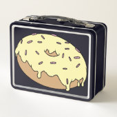 Individuell gestaltbare Doppel-Knöchel mit Sprinkl Metall Brotdose (Rückseite)