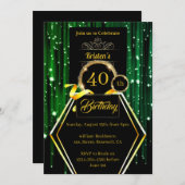 Individuell gestaltbare Einladung zum Geburtstag (Vorne/Hinten)