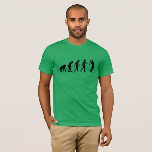 Individuell gestaltbare Evolution am Sonnenufer T-Shirt (Vorne ganz)