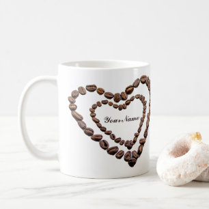 Individuell gestaltbare Kaffeemaschine Tasse Kaffe