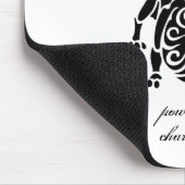 Individuell gestaltbare Leo Lion-Merkmale im griec Mousepad (Ecke)