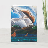 Individuell gestaltbare Muttertagskarte 🎨 Moderne Karte (Rückseite)