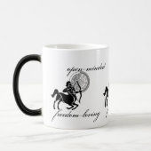 Individuell gestaltbare Sagittarius-Merkmale griec Verwandlungstasse (Links)