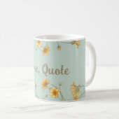 Individuell gestaltbare Tasse des Blumencoffee Tee (VorderseiteRechts)
