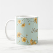 Individuell gestaltbare Tasse des Blumencoffee Tee (Links)
