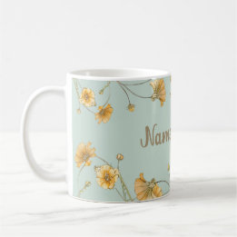 Individuell gestaltbare Tasse des Blumencoffee Tee