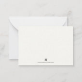 Individuell gestaltbarer Holliday, Weihnachtskarte Mitteilungskarte (Rückseite)