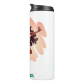 Individuell gestaltbarer karibischer Karneval-Them Thermosbecher (Nach rechts gedreht)