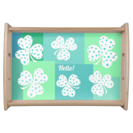 Individuell gestaltbares Dekorationsdesign des Sai Serviertablett