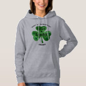 Individuell gestaltbares Happy St. Patrick's Day S Hoodie (Vorderseite)