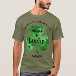 Individuell gestaltbares Happy St. Patrick's Day S T-Shirt