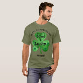 Individuell gestaltbares Happy St. Patrick's Day S T-Shirt (Vorne ganz)