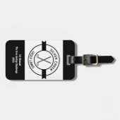 Individuell gestalten Sie Ihr eigenes Golfturnier Gepäckanhänger (Vorderseite horizontal)