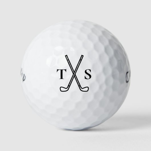 Individuell gestalten Sie Ihre eigene Golfhochzeit Golfball (Vorderseite)