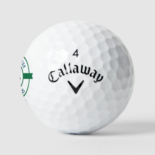 Individuell gestalten Sie Ihren eigenen Golfclub Golfball (Logo)
