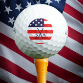 Individuell gestalten Sie Ihren eigenen US FLAG Mi Golfball