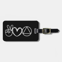 Individuell gestaltete Black Peace Liebe Serenity