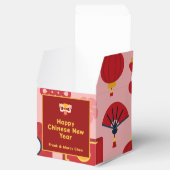 Individuell gestaltete chinesische Neujahrslucky R Geschenkschachtel (Geöffnet)