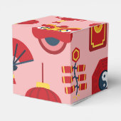 Individuell gestaltete chinesische Neujahrslucky R Geschenkschachtel (Rückseite)