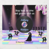 Individuell gestaltete Diskothek Bierflaschenetikett (Einzelnes Label)