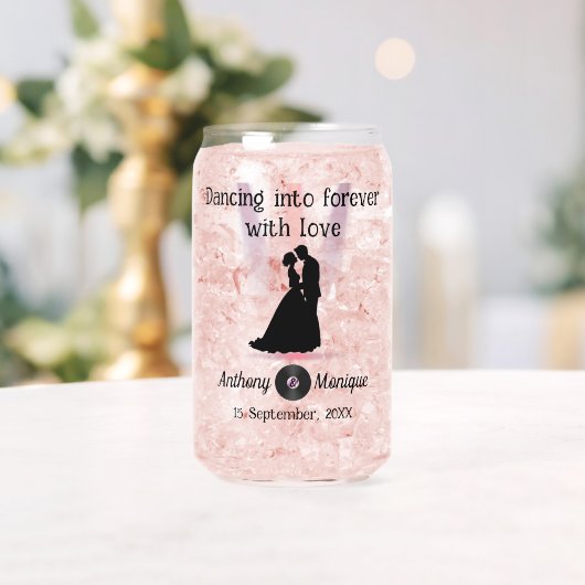 Individuell gestaltete Diskothek Dosenglas (Insitu (Hochzeit))