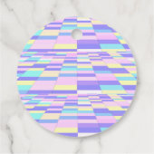 Individuell gestaltete Diskothek Geschenkanhänger (Rückseite)