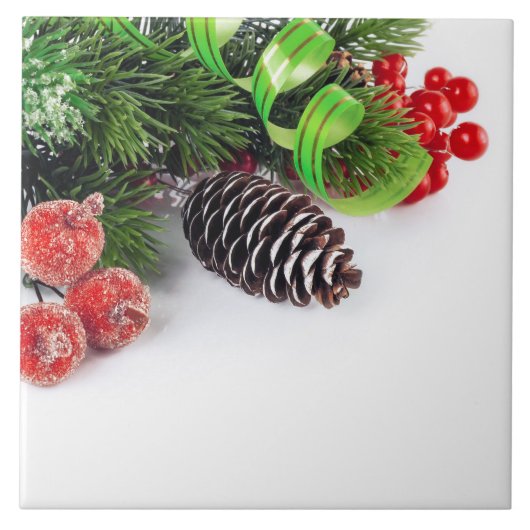 Individuell gestaltete farbenfrohe Früchte Moderne Fliese (Vorderseite)