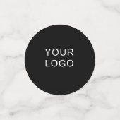 Individuell gestaltete Firmenhinweise - Modernes S Konfetti (Klein Vorderseite)