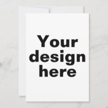 Individuell gestaltete flache Einladungskarte, ben