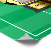 Individuell gestaltete Foto-Poster Poster (Ecke)