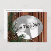 Individuell gestaltete Foto-Postkarten Feiertagspostkarte (Vorne/Hinten)