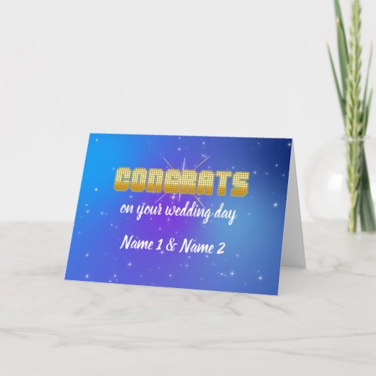 Individuell gestaltete Glückwunsch mit hellen Lich Karte (Vorderseite)