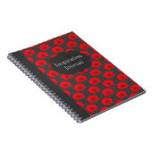 Individuell gestaltete Jugendstilfloral Notizblock (Rechte Seite)