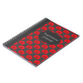 Individuell gestaltete Jugendstilfloral Notizblock (Linke Seite)