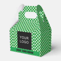 Individuell gestaltete Karos für Firmenlogos