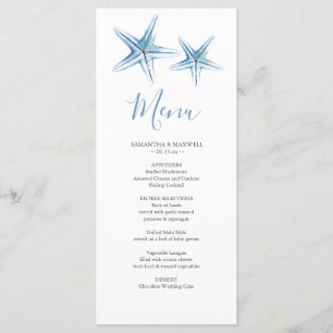 Individuell gestaltete Karte des Beach Wedding