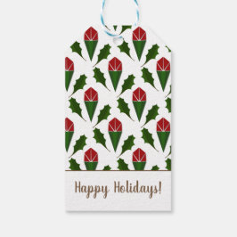 Individuell gestaltete, lebendige Rote Rosen, Art  Geschenkanhänger