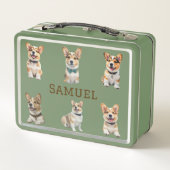 Individuell gestaltete Lunchbox für Kinder (Rückseite)