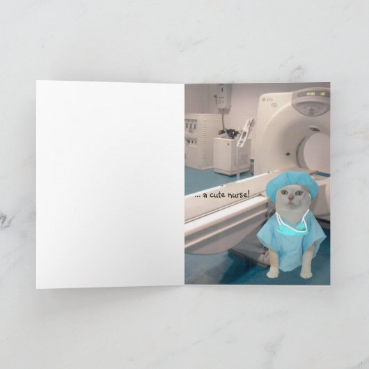 Individuell gestaltete, lustige Katzen/Kätzchen we Karte (Innenseite)