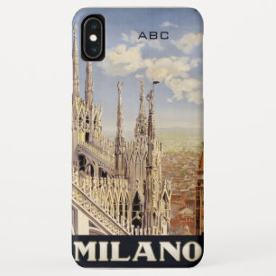 Individuell gestaltete Monogramm Milano (Mailand) Case-Mate iPhone Hülle